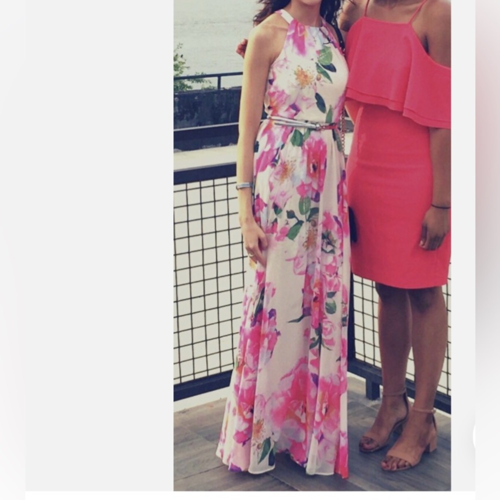 INC dress like new size 12 beautiful dress missing belt - Picture 2 of 6